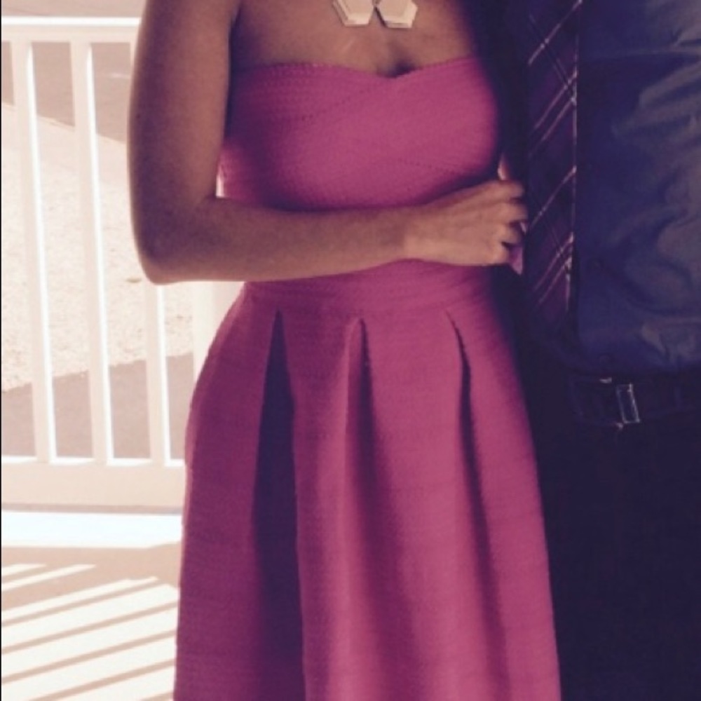 Adorable hot pink dress